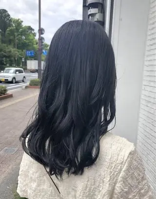 ロング カラー 巻ける美髪矯正/ 韓国ヘア/yutaのヘアスタイル