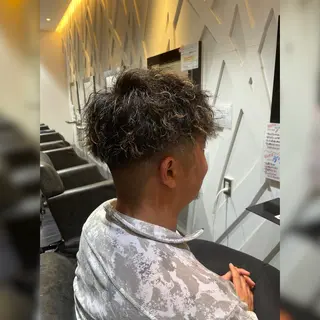 パーマ メンズ ZEALspa&relaxation所属・足立 結衣のヘアスタイル