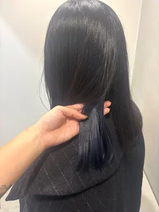 セミロング メンズ/レディース/ パーマ💫hasuのヘアスタイル