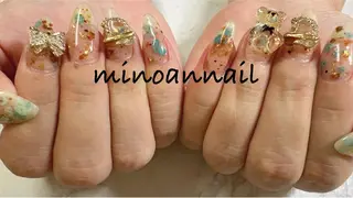 ネイル 美ノ庵ネイルサロン メトロポリタン前店のネイルデザイン