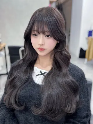 ロング カラー 木村 美紅のヘアスタイル