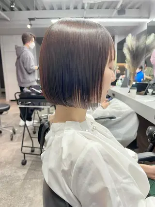 ショート 【ボブ、ミディアム、 髪質改善】浅川俊輝のヘアスタイル