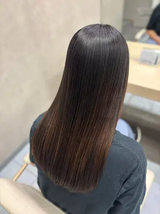 ロング メンズ特化韓国風 パーマスタイル/りんのヘアスタイル