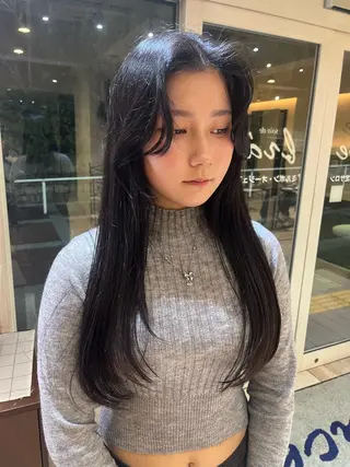 ロング カラー 髪質改善/レイヤー/ ボブ/磯野史歩のヘアスタイル