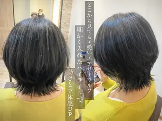 ミディアム _White所属・ＳＨＩ ＺＵのヘアスタイル