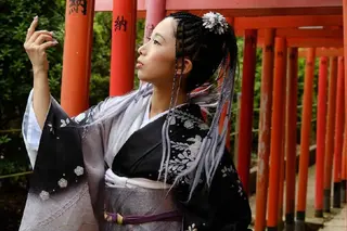 ヘアアレンジ ロング scamp ★のヘアスタイル