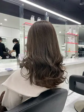 セミロング 💍大人デザイン /ハイトーン♡リクトのヘアスタイル