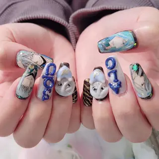 ネイル おで@ oderi_nailのネイルデザイン