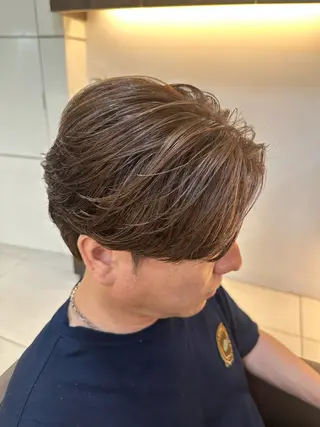 パーマ メンズ 海外風パーマ 健人のヘアスタイル