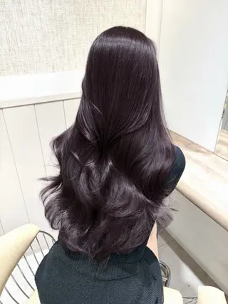 ロング カラー ♡Yoshino♡ 色っぽトレンドヘアのヘアスタイル