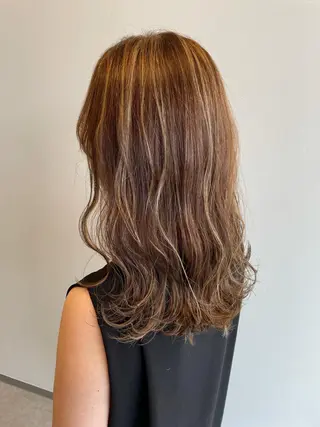 ロング カラー 似合わせスタイル 岡田勇哉のヘアスタイル