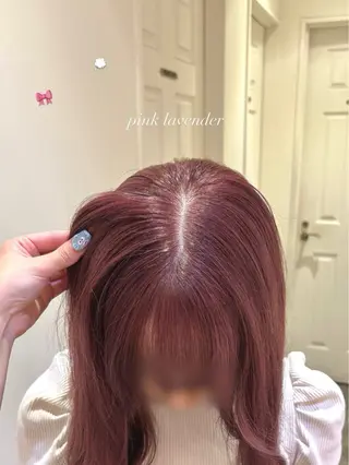 ロング ハイトーンカラー/ 長さだし🐇きょうかのヘアスタイル