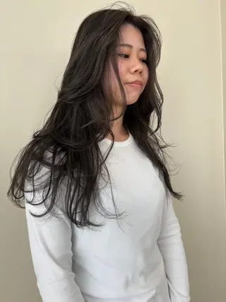 ロング カラー miwa Yuma /メンズパーマのヘアスタイル