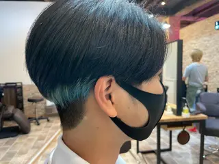 ショート カラー メンズ カラー#ブリーチ⭐️ STAR☆RIVERのヘアスタイル