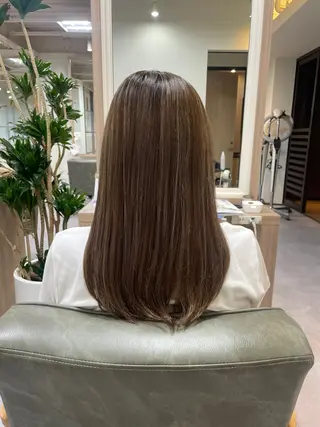 セミロング 高橋 真歩のヘアスタイル