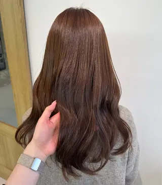 ロング カラー 顔周りレイヤー /kokoro🦮のヘアスタイル