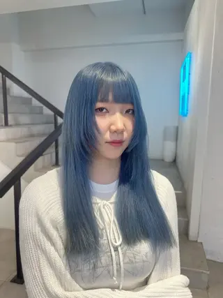 カラー ハイトーン特化 pepe🎀のヘアスタイル