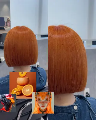 ミディアム Mi9nonbyRAFTOKYO所属・RAF Yunaのヘアスタイル