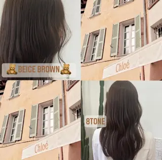 カラー 𝐑𝐮𝐧𝐚❤︎ ワンホンの眉毛・アイブロウイメージ