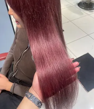 ロング カラー 💞暖色カラー 💞risaのヘアスタイル