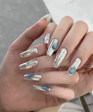 ネイル 長さ出し専門 nynaのネイルデザイン