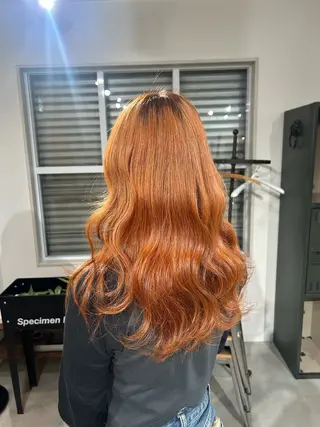 ロング カラー 田中 歩奈のヘアスタイル