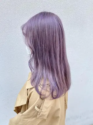 セミロング カラー コマツリサ ROCCO eastのヘアスタイル