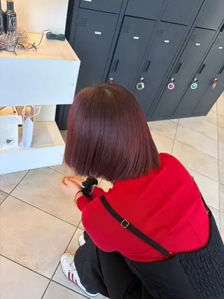 ショート 🐰根本 姫音｜ 淵野辺カラー🤍🫧のヘアスタイル