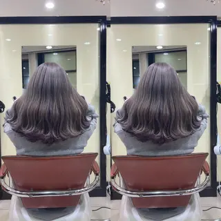 ミディアム Y Uのヘアスタイル