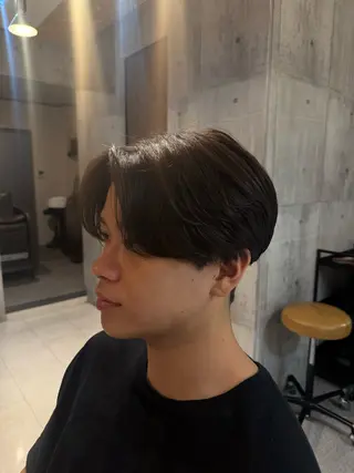 ショート メンズ 坂井 琉生のヘアスタイル