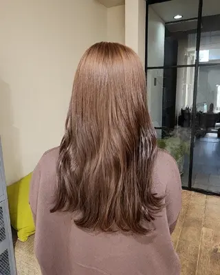 ロング closet新宿🌟 青木力のヘアスタイル