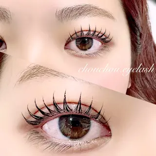 マツエク・マツパ chouchou 柏西口店 店長 渡辺のマツエク・マツパデザイン