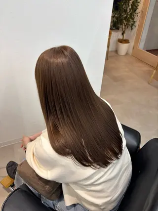 セミロング カラー toto.船橋店所属・🩶toto. / UMI🩶のヘアスタイル