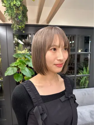ショート カラー 🍒透明感カラー mutsuki🍒のヘアスタイル