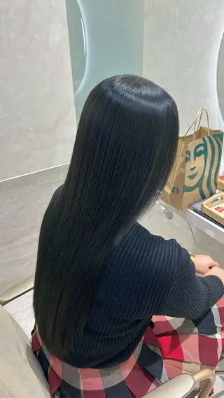 ロング カラー Eleanor枚方店 店長　飛鳥　薫のヘアスタイル