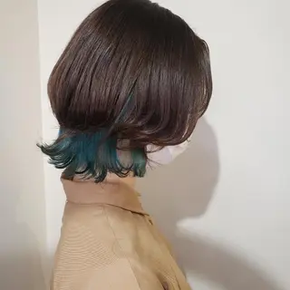 ショート 🇰🇷透明感×ハイ トーン🌟tomoのヘアスタイル