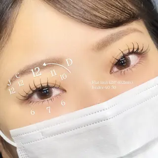 マツエク・マツパ AILEEN *のマツエク・マツパデザイン