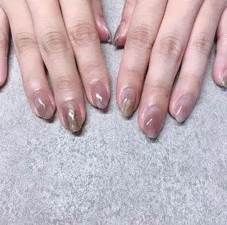 カラー ネイル Cozy_ ilumのネイルデザイン