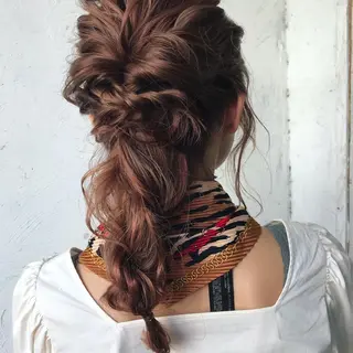 セミロング 似合わせカラー🫶 小川千波のヘアスタイル