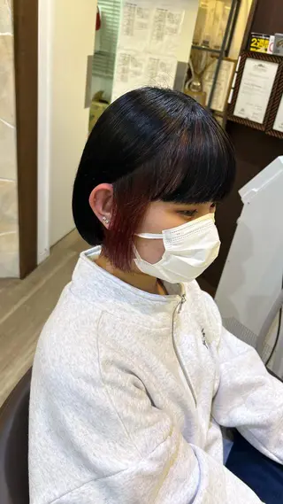 ミディアム カツキ/GARTE 代官山のヘアスタイル