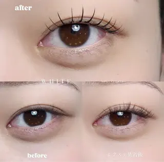 マツエク・マツパ WHITE所属・Luna WHITEのマツエク・マツパデザイン