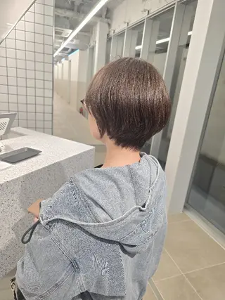 ショート ナガシマ ケイスケのヘアスタイル