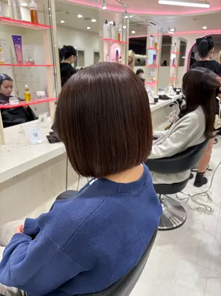 セミロング カラー 💟RINNA 艶カラー💟のヘアスタイル