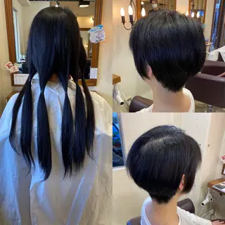 ショート ヘアアレンジ SALOWIN京都河原町Suite店所属・外国人風レイヤー/ ハイトーンSHUのヘアスタイル
