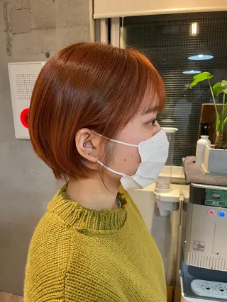 ショート カラー しのはら まどかのヘアスタイル