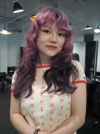 ロング COME G HEAD 上之裏所属・高木 青空のヘアスタイル