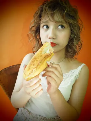 ミディアム カラー パーマ 志賀 愛理沙のマツエク・マツパデザイン