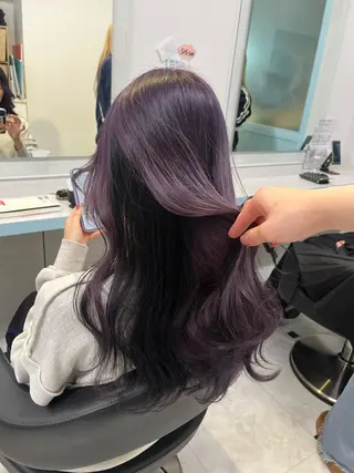 ロング カラー ブリーチカラー 🩵MIZUKIのヘアスタイル