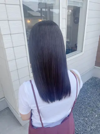 セミロング 吉田 明弘のヘアスタイル