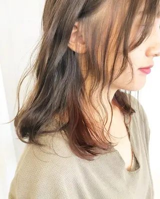 セミロング Strawberry所属・原田 志保のヘアスタイル